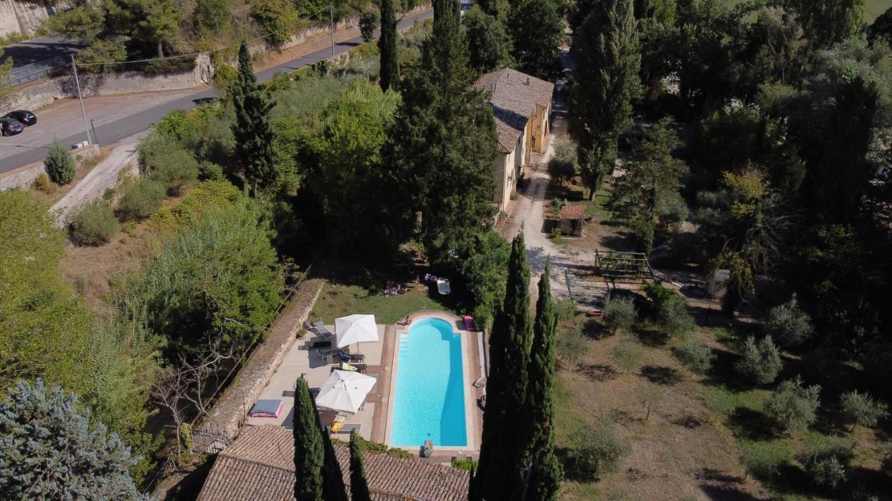 Pieve Sant'Angelo Hotel Campello sul Clitunno Bagian luar foto