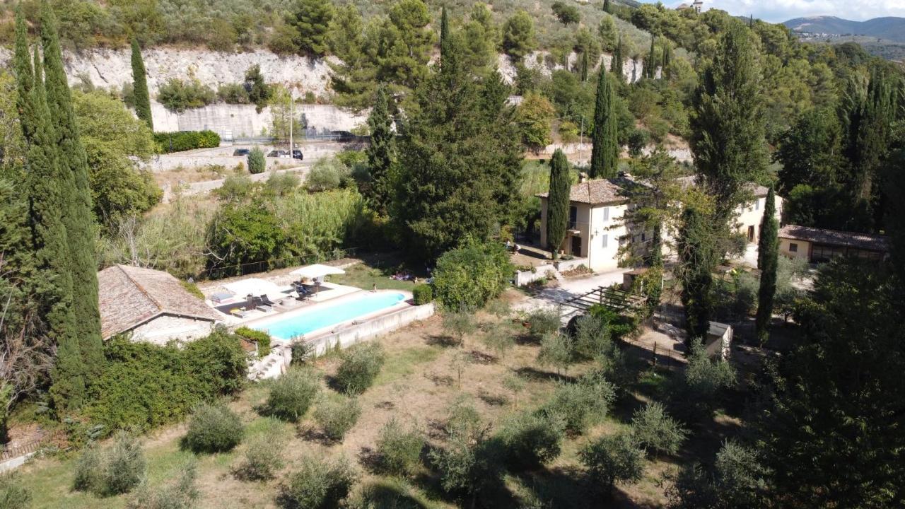 Pieve Sant'Angelo Hotel Campello sul Clitunno Bagian luar foto